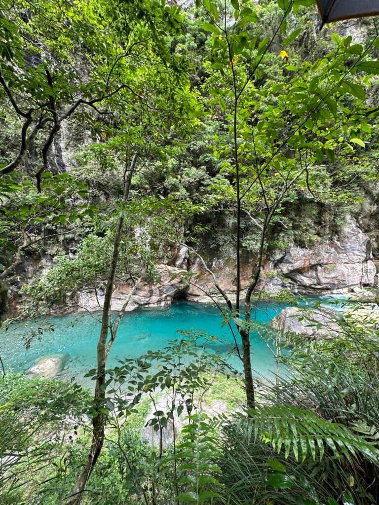 Shakadang Trail- turquoise water and easy walk